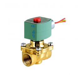 ASCO 8210G74 3/8" N/C Solenoid Valve 0-50 PSI 120V