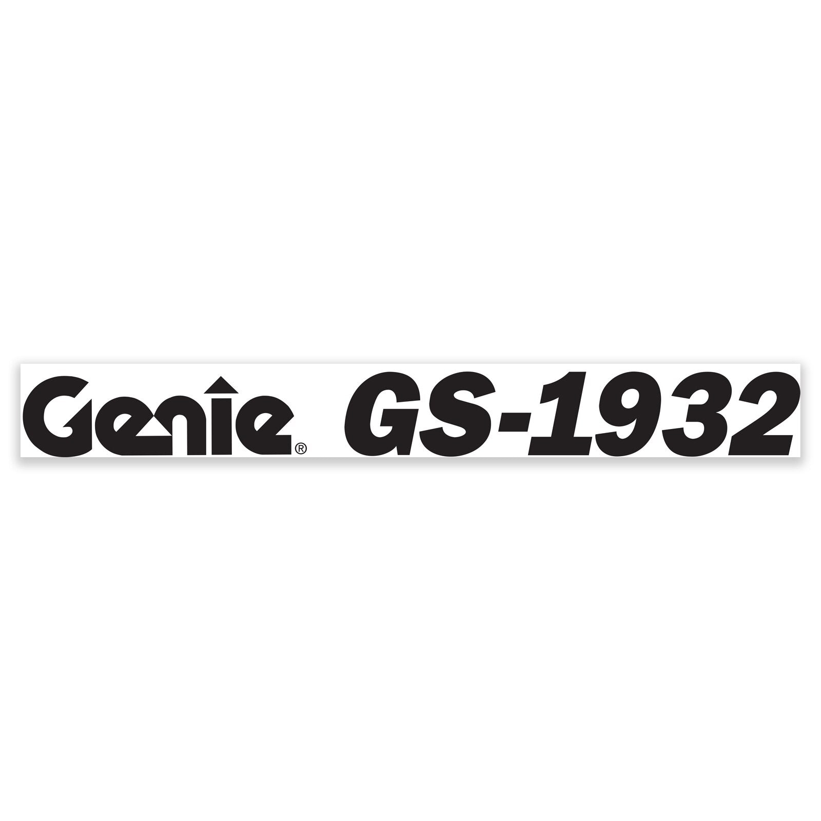 Genie Part # 82287GT – Decal, Cosmetic