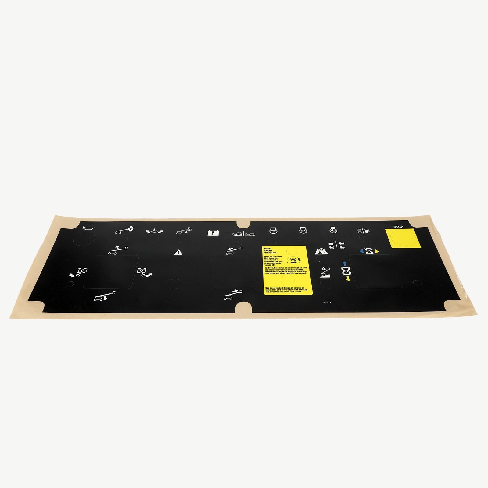 Genie Part # 82456GT – Decal Plat Control Panel S60