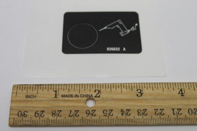 Genie Part # 826632GT – Decal
