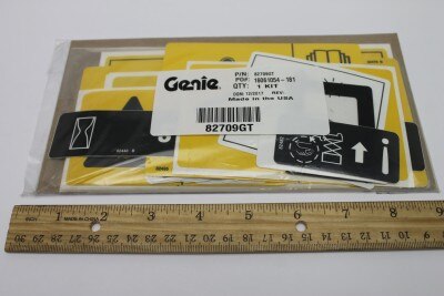 Genie Part # 82709GT – Decal Kit