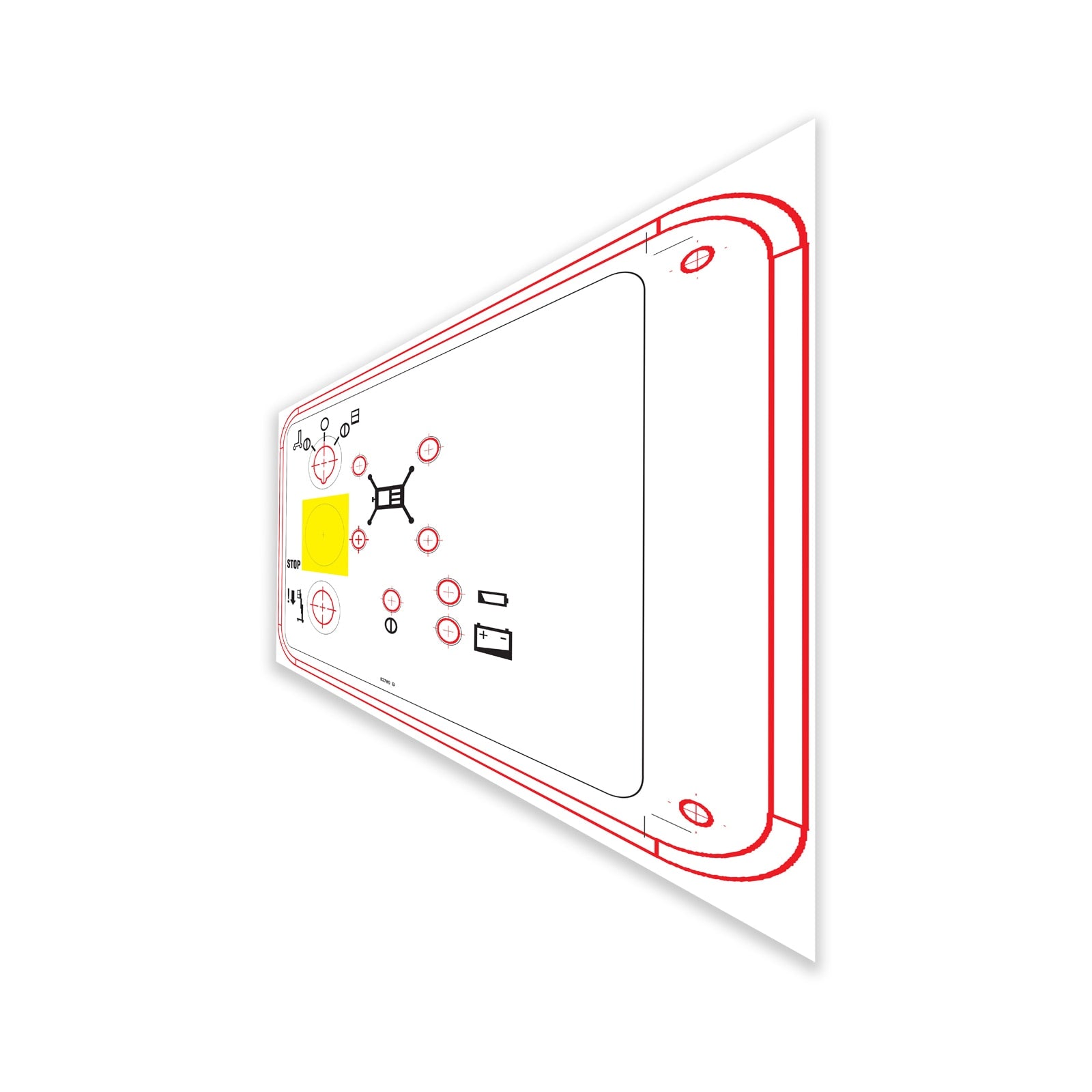 Genie Part # 82780GT – Decal, Intlck Disply AWP Std
