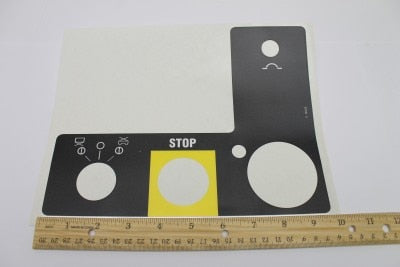 Genie Part # 82798GT – Decal, Ground Control Panel