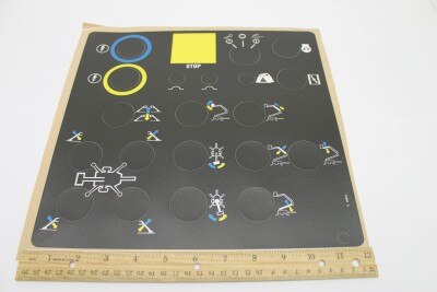 Genie Part # 82880GT – Ground Control Panel Decal