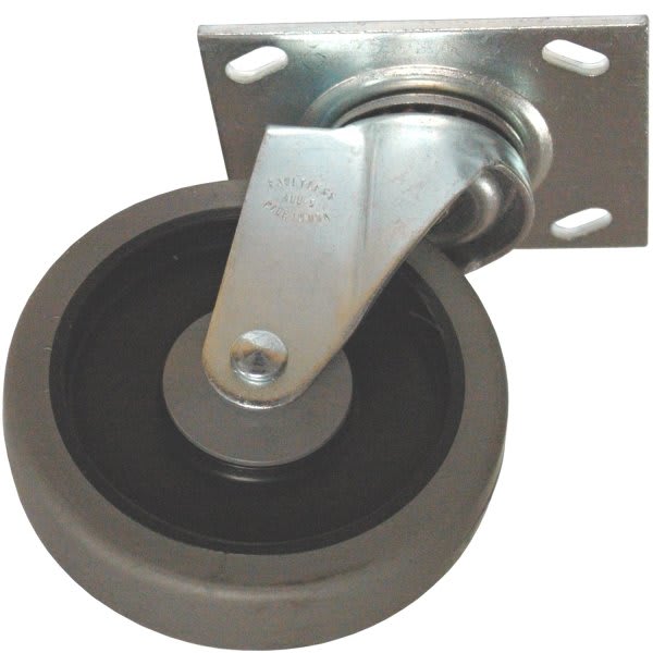 Rubbermaid Commercial 5 Inch Swivel Plate Caster For Rubbermaid Commercial Tilt Truck