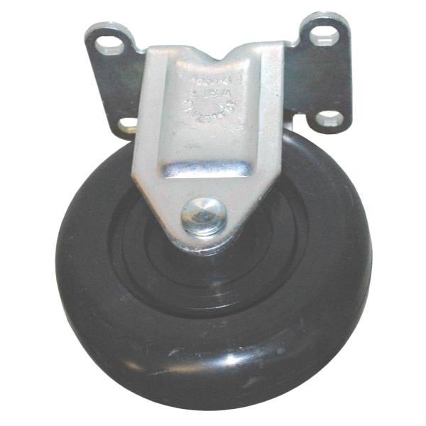 Rubbermaid Commercial 4 InchRigid Plate Caster W/Hardware Rubbermaid Commercial Cube Truck