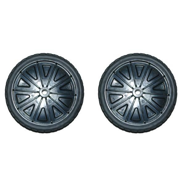 Rubbermaid Commercial Wheel Kit W/Push Caps For Rubbermaid Commercial BRUTE Rollout Container