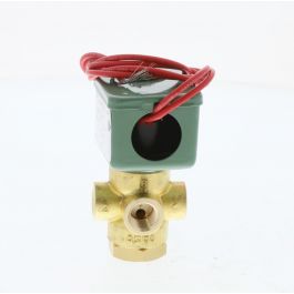 ASCO 8320A9 1/4 Inch Univ3Way 0/30# Brass Valve .