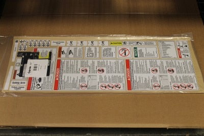 Genie Part # 84199GT – Decal Kit