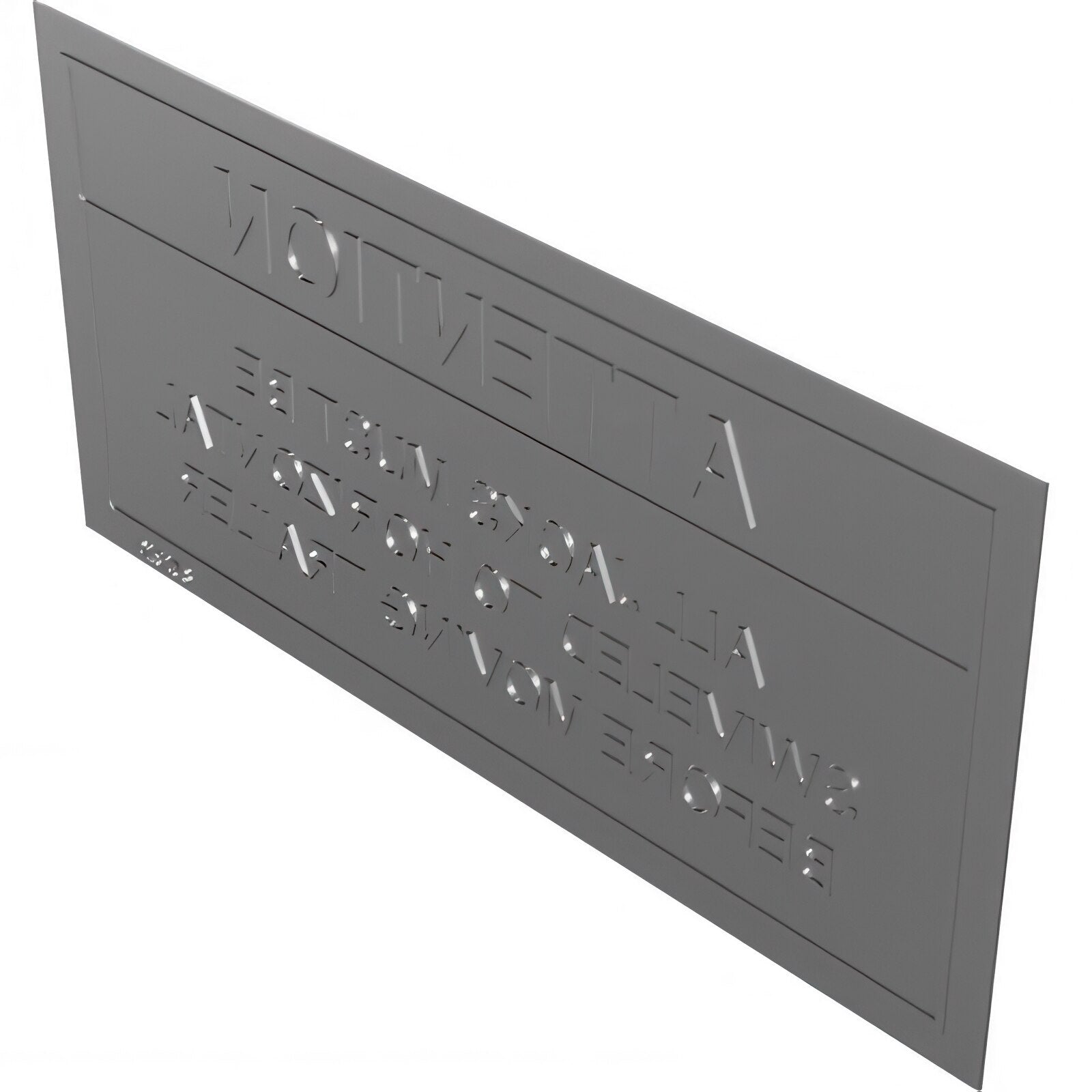 Genie Part # 851310GT – Decal - Warning Alljac