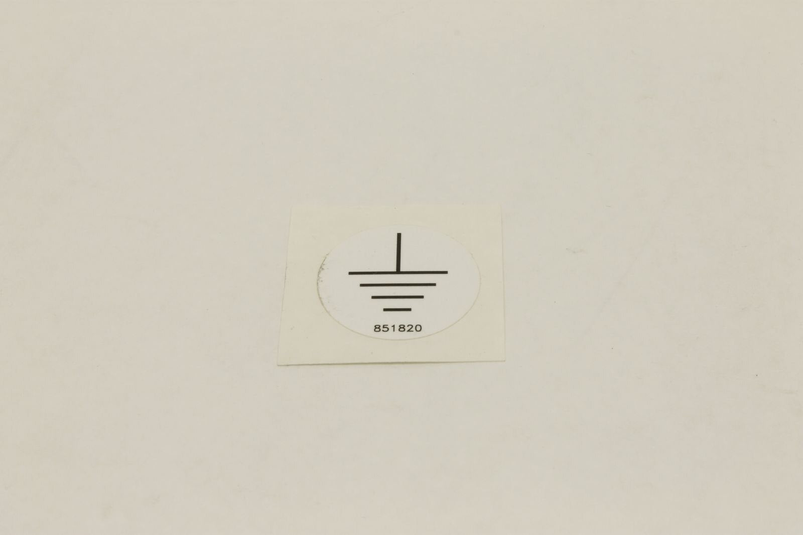 Genie Part # 851820GT – Decal - Symbol For Ground