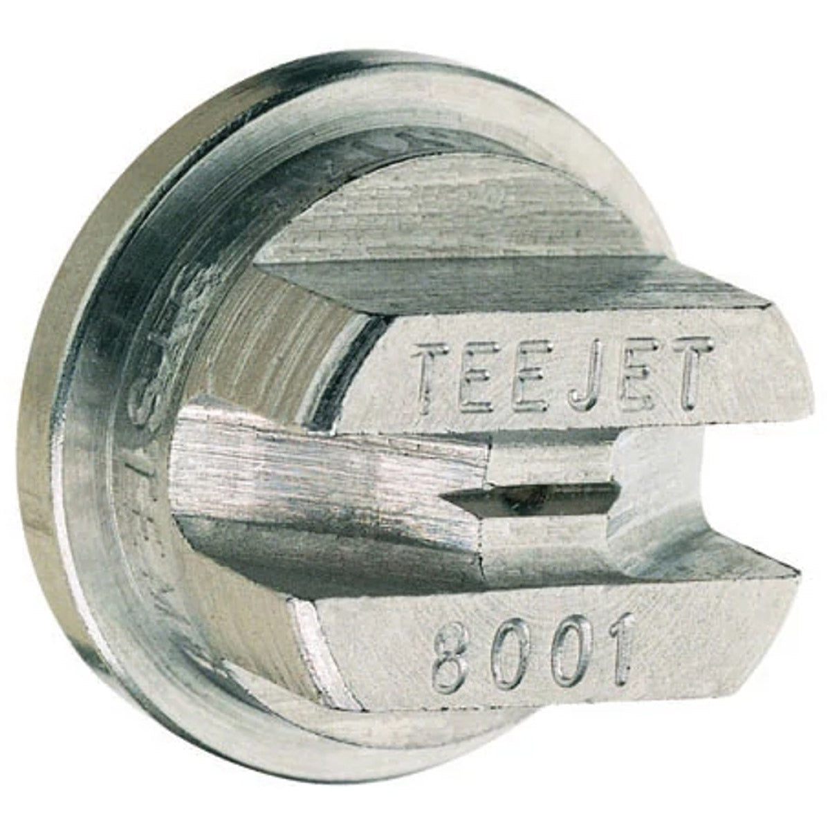 TeeJet TP8010SS Flat Spray Flat Spray Tip, Stainless Steel, 80°, Orifice 10