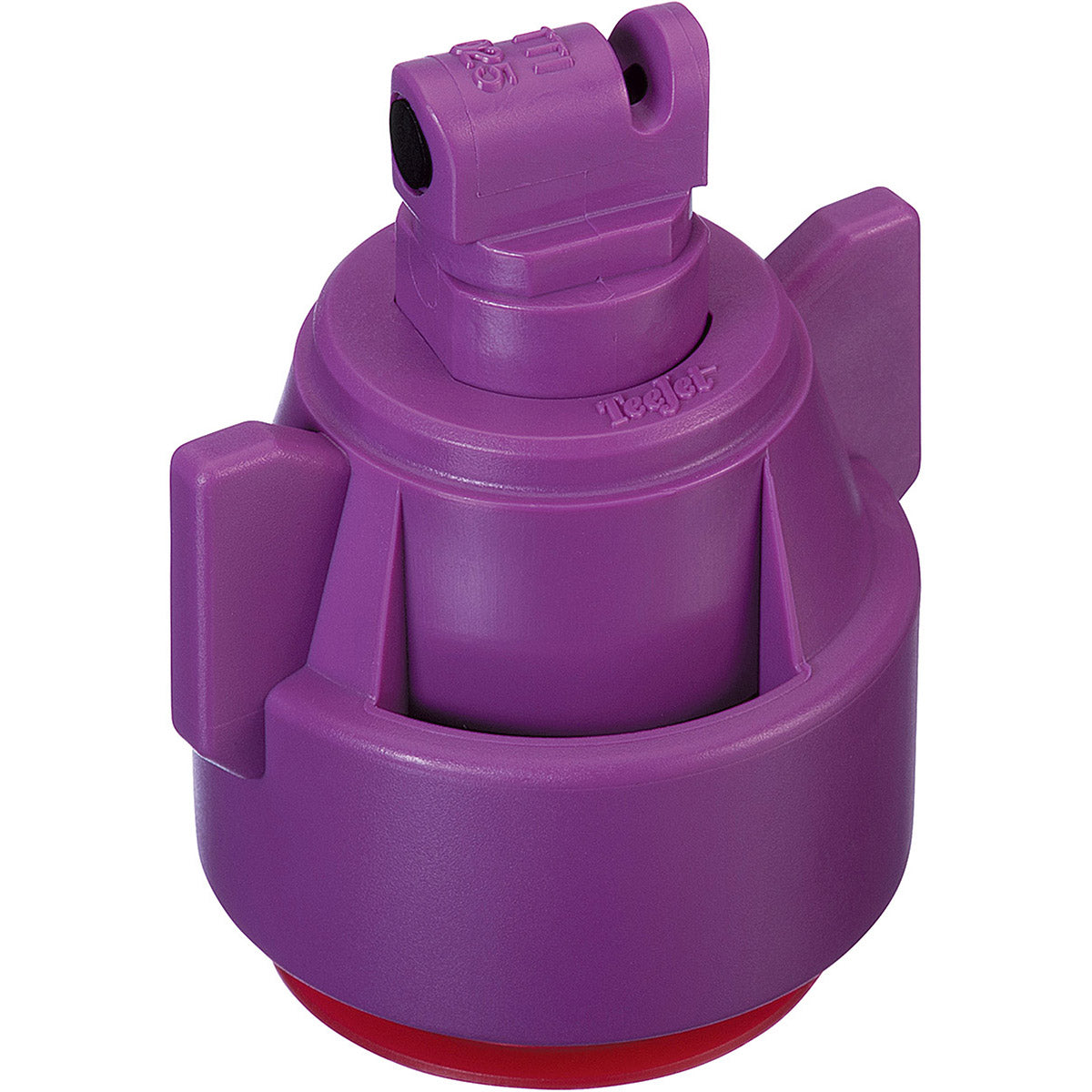 TeeJet TTI110025VPCE Turbo Induction Flat Spray Tip, Poly, 110°, Purple, Orifice 2.5