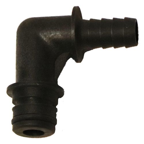 Fimco High Flo 12V Pump O-Ring Port Fitting x 1/2" HB 90 Degree