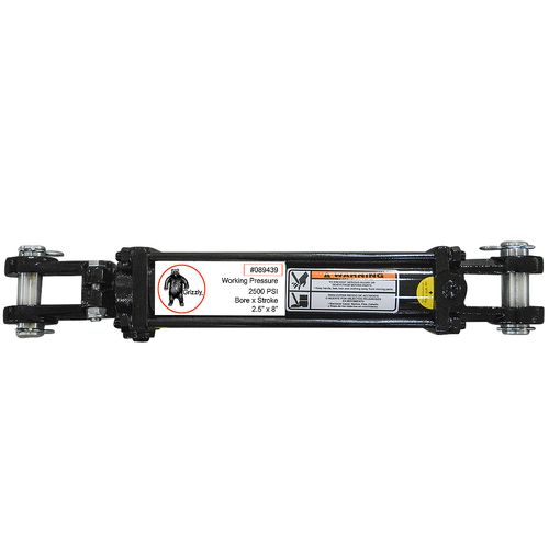 Grizzly Hydraulic Cylinder 2-1/2 x 8