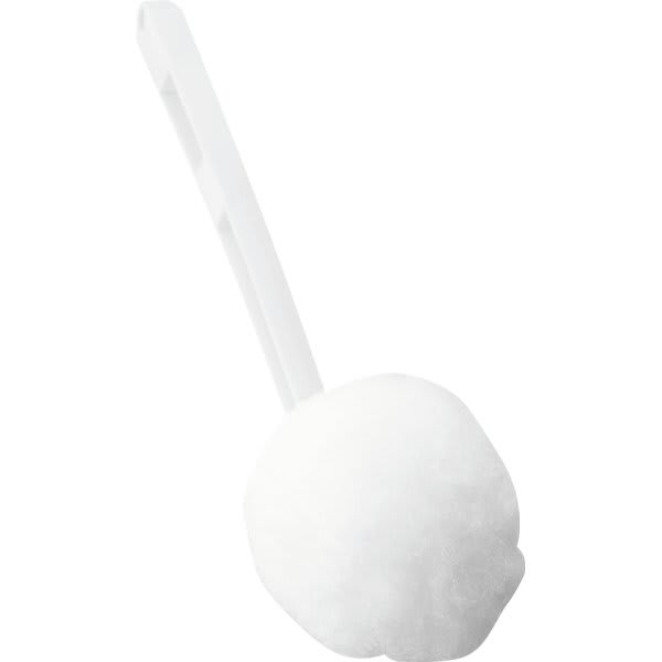Renown Acrylic Toilet Bowl Brush, Plastic Handle, Package Of 8