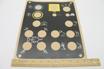 Genie Part # 97557GT – Ground Control Panel Decal