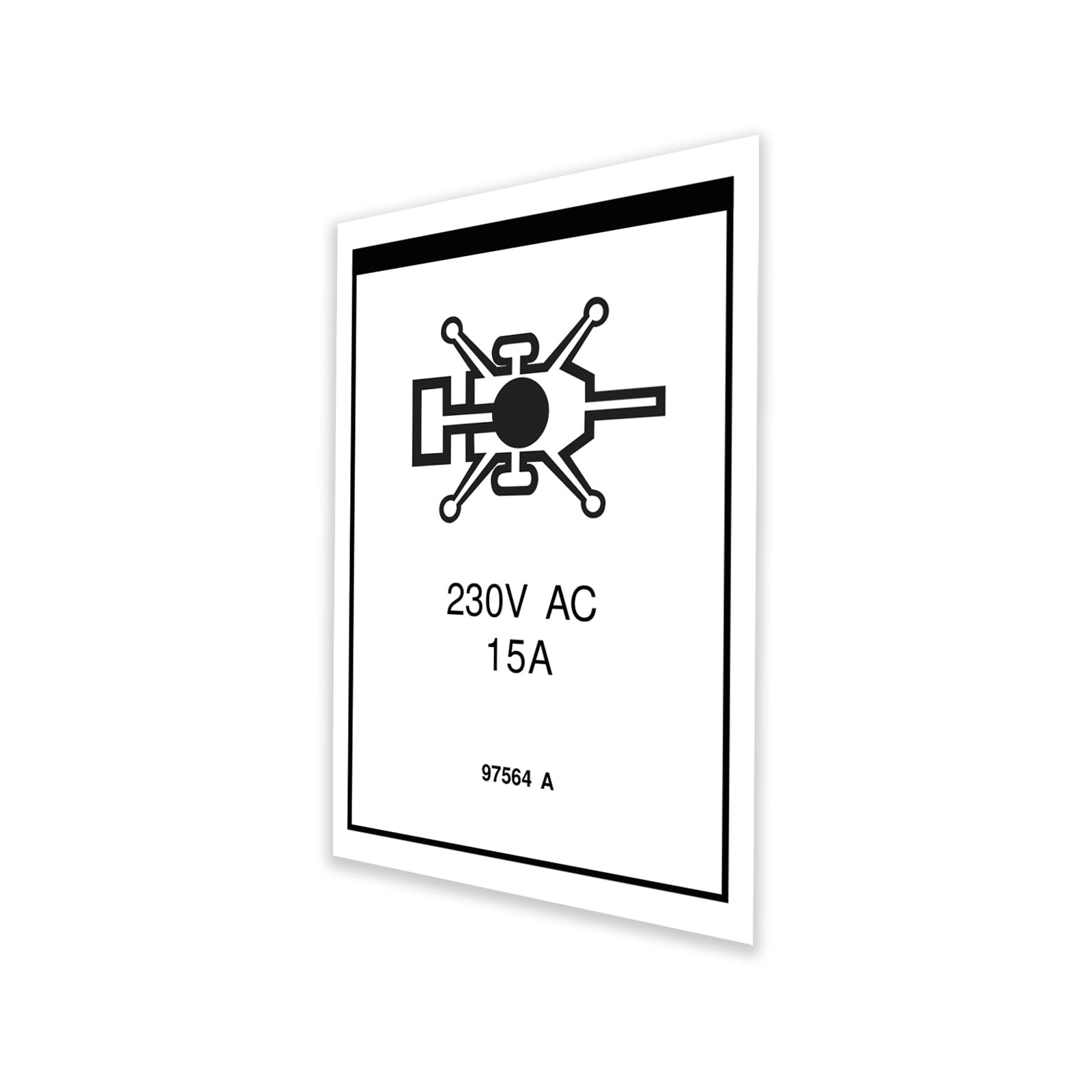Genie Part # 97564GT – Decal, Label, Ac Power Cord