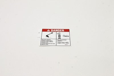 Genie Part # 97579GT – Decal, Danger, Tip-Over, Welder