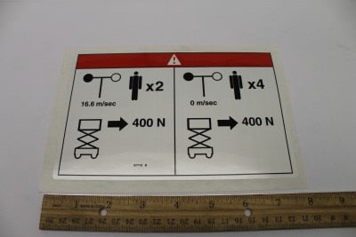 Genie Part # 97718GT – Decal, Hi Wind Spd, Ce