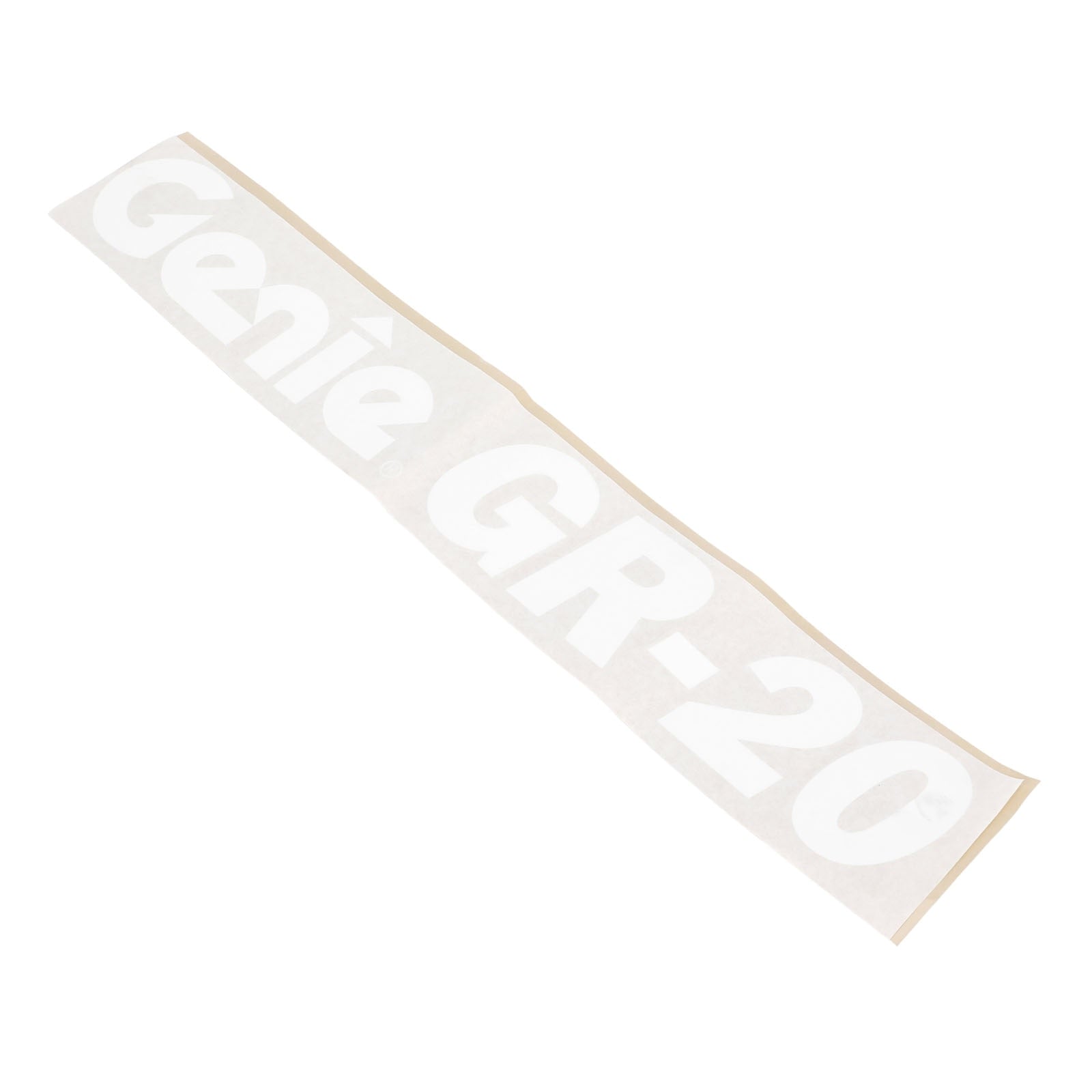 Genie Part # 97812GT – Decal, Cosmetic, Genie GR-20