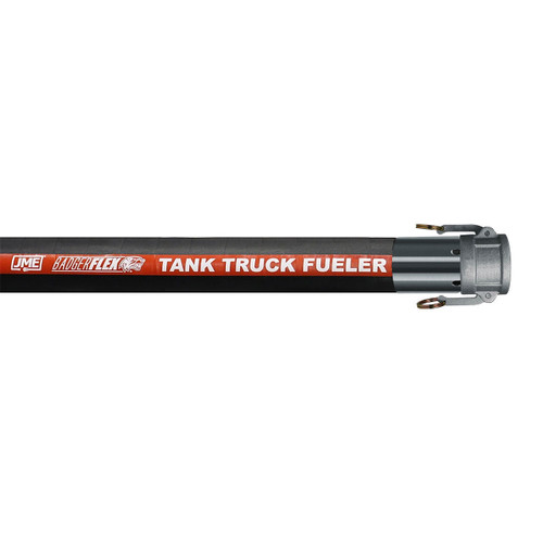 BadgerFlex 1 in. Petroleum Suction & Discharge Hose Assembly w/ Part C Female Couplers - Black