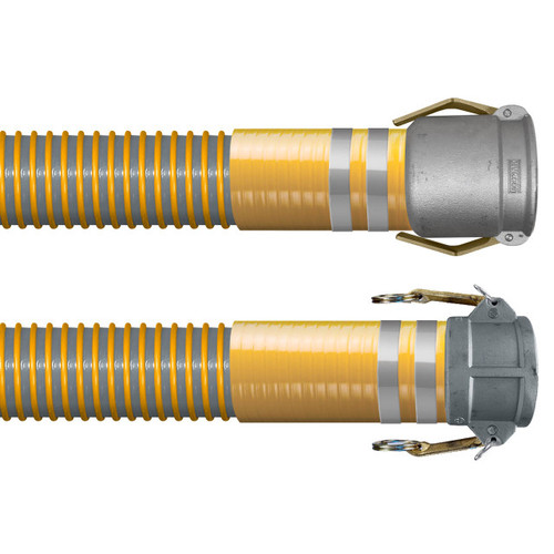 BadgerFlex Vapor 4 in. Gasoline Vapor Recovery Hose Assemblies w/ Part C Female Coupler x CPP Ends