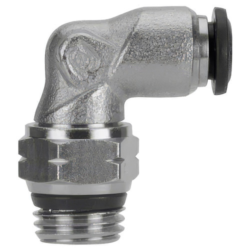 AIGNEP 50110N-8-1/4, 8 mm Push-To-Connect x 1/4 in. Swivel Elbow - Pack of 10