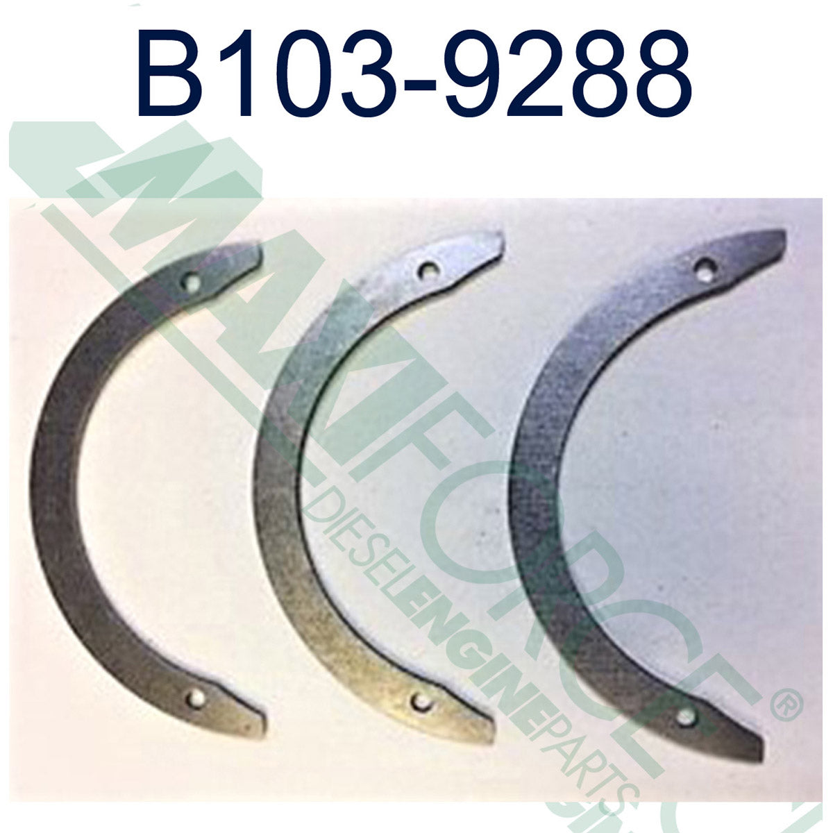 Maxiforce Washer, Thrust Set, Standard, 3044C/D for Caterpillar 103-9288