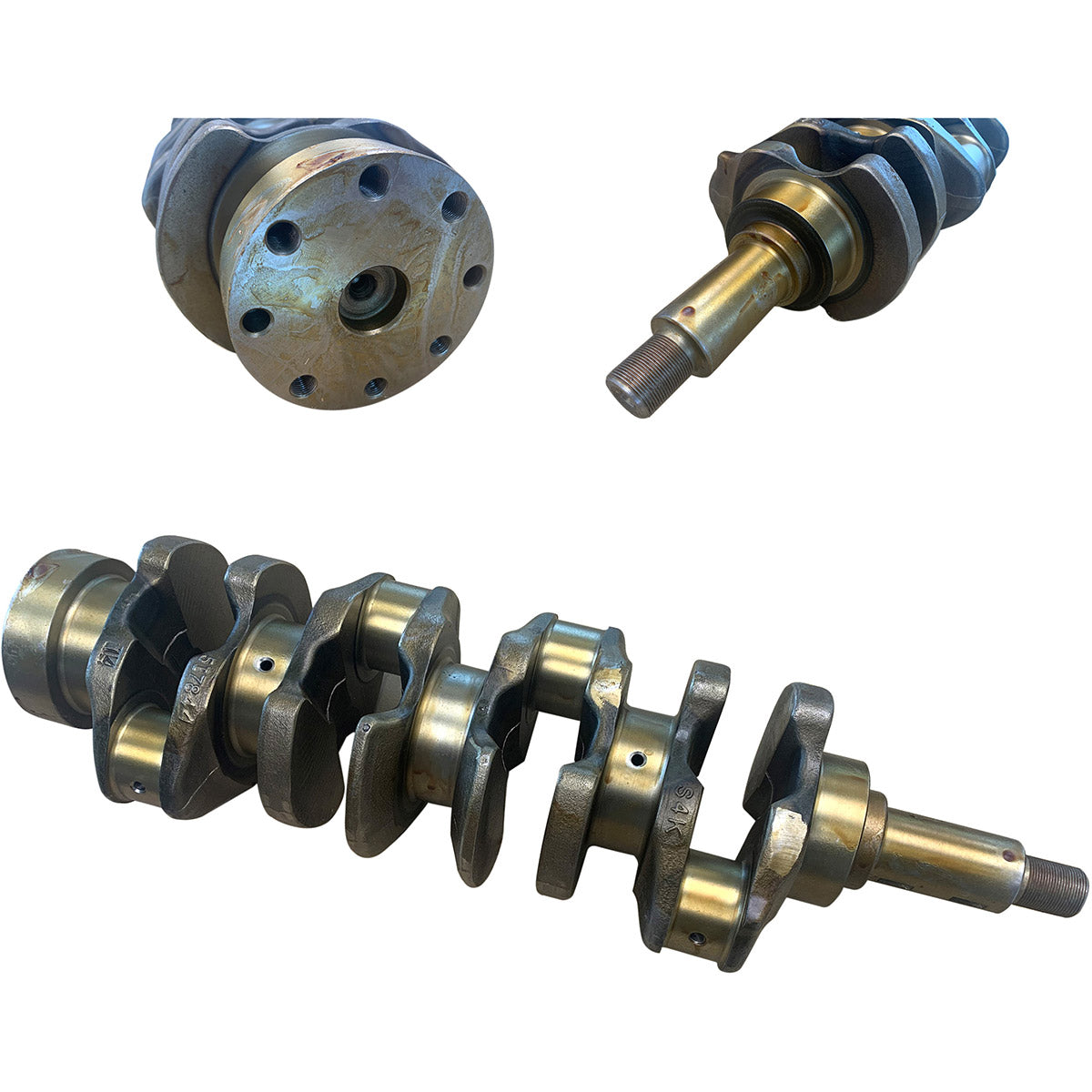 Maxiforce Crankshaft, 3064, Forged with o Gear for Caterpillar 135-2419