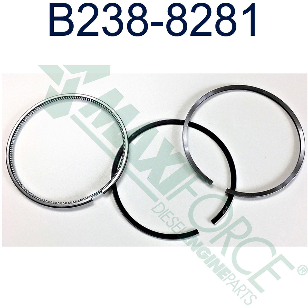 Maxiforce Piston Ring Set, 0.50MM, 3044C for Caterpillar 238-8281