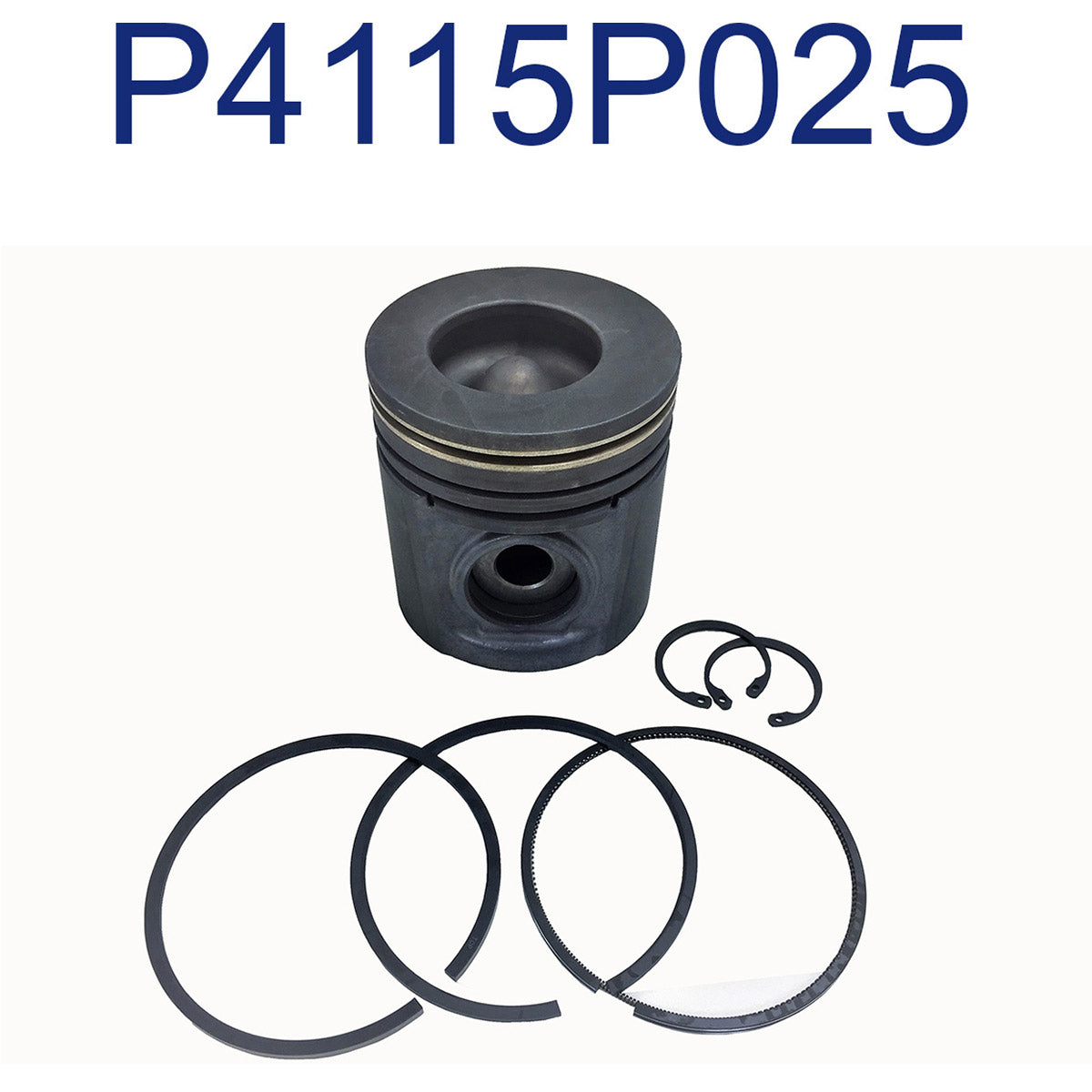 Maxiforce Piston & Ring Kit, 1.00MM, C3.3/C4.4 for Caterpillar 277-6275D