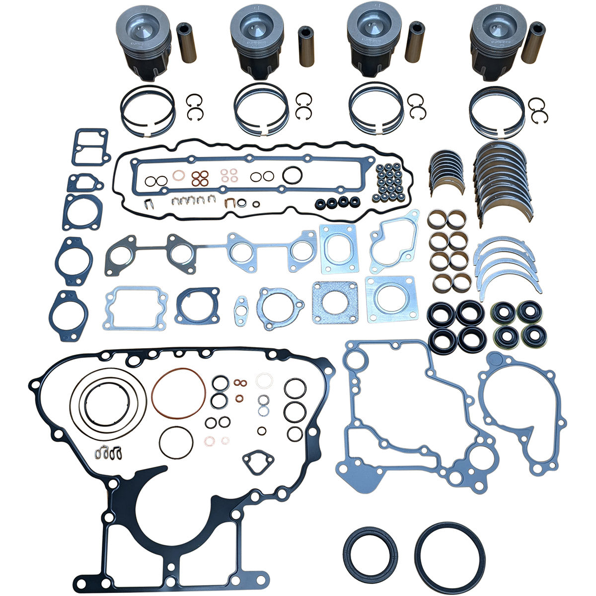 Maxiforce Overhaul Engine Kit, Standard Pistons, C3.3B Crt, Standard for Caterpillar