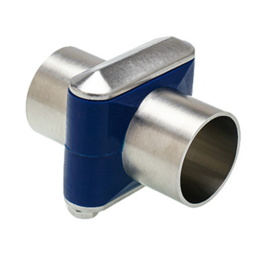 Campbell Fittings BM-150T-304ZP Base Mount - 1 1/2 in. Tube
