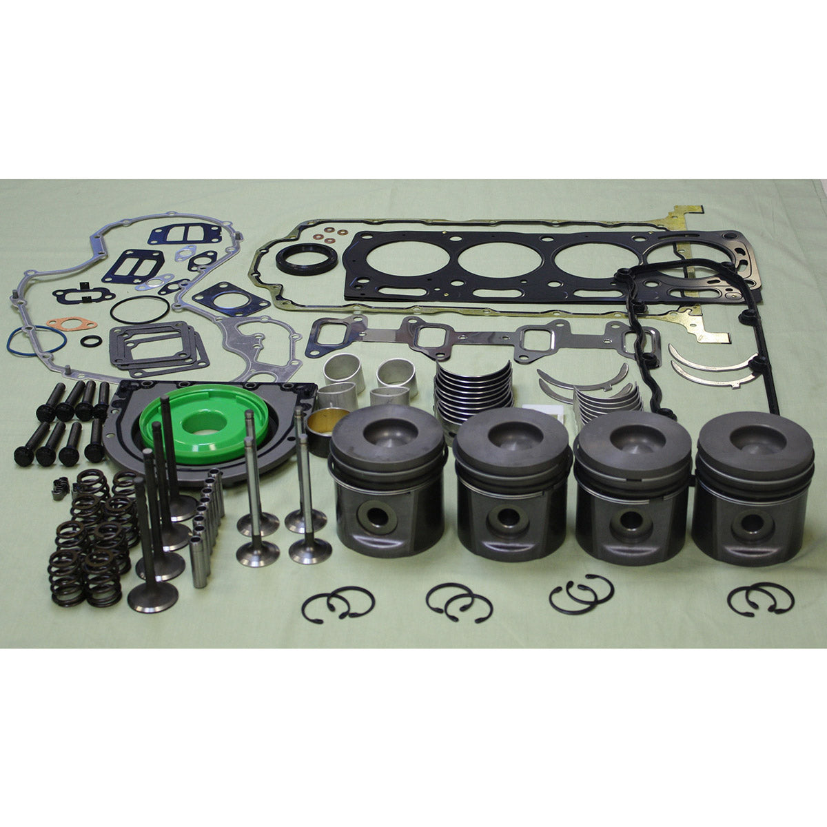 Maxiforce Overhaul Engine Kit, .50MM Pistons, .010" Main Bearings, Standard Rod Bearings, Naturally Aspirated, 3054C/E for Caterpillar