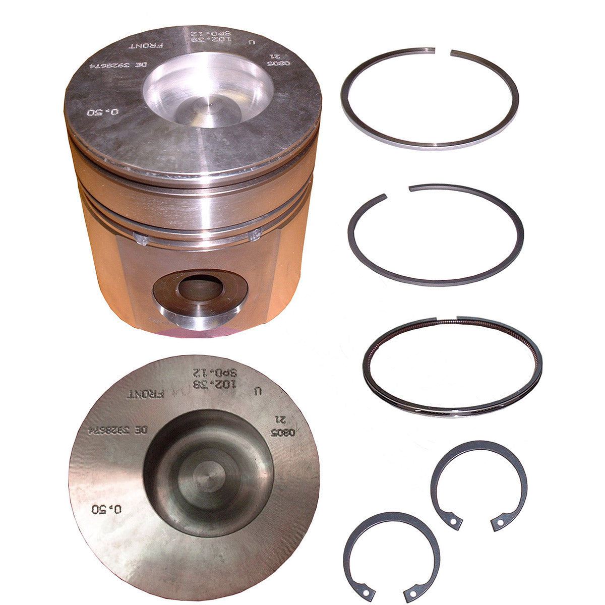 Maxiforce Piston Kit, 0.50MM B Series for Cummins 3802764