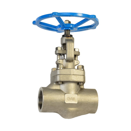 Chicago Valves 286SW006 3/4 in. Stainless Steel Gate Valve - Socketweld, Class 800 1975 PSI