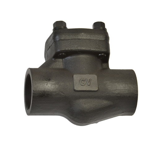 Chicago Valves 484SW020 2 in. Forged Steel Swing Check Valve - Socket Weld, Class 800, 1975 PSI