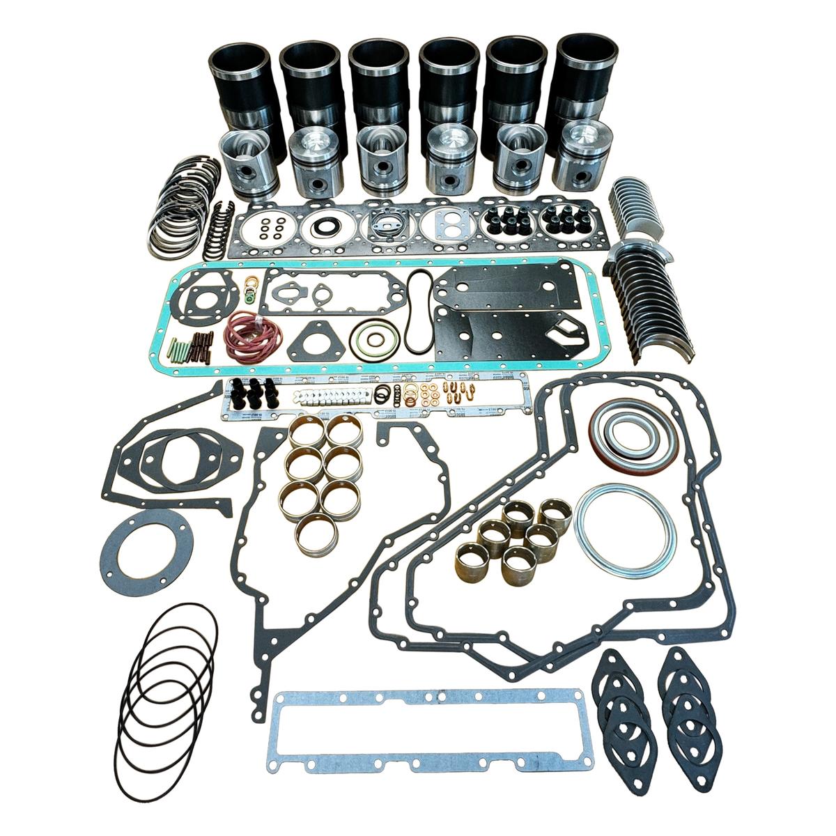 Maxiforce Overhaul Engine Kit, Standard Pistons, 0.50MM Main Bearings, 0.50MM Rod Bearings, 6CT for Cummins