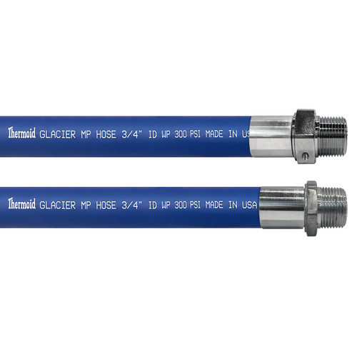 Thermoid Glacier 1 in. Cold Weather Fuel Dispensing Hose w/ Male NPT x Swivel Male NPT Ends
