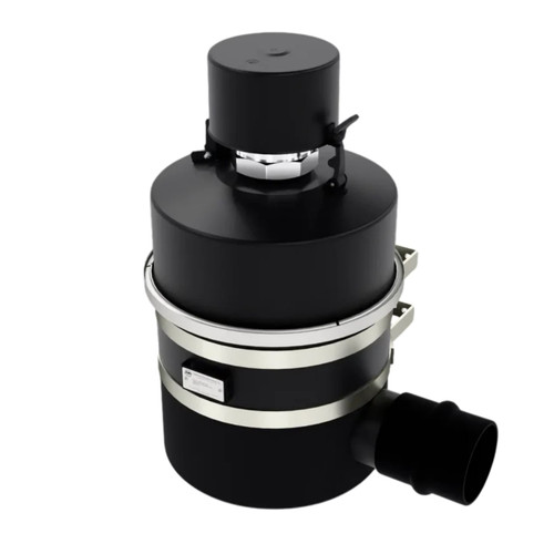 Solberg DBL-275/2P-4L/5T Dry Bulk Carbon Steel Air Filter w/ Side Outlet, Poly Element