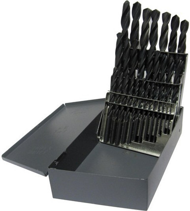 1/16"-1/2"x64ths 29 Piece HSS Drill Bit Set D/A29JX3/8-SET