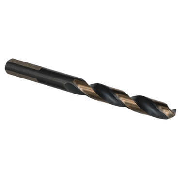 5/16" HSS Black & Gold KFD Split Point Mechanic Length Drill Bit KFDML5/16