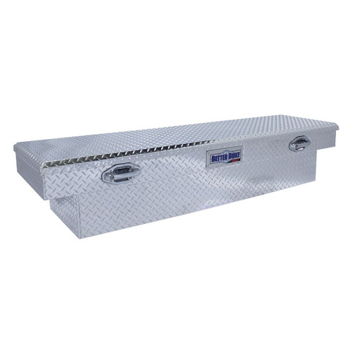 Better Built 79011016 71 in. Saddle Truck Box - Bright Aluminum