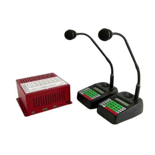 Freedom Electronics FE-TMK-4228 Trademark II Basic 28 Wired Speaker Station Intercom System w/ 2 Desktop Controllers - New