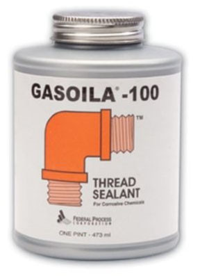 Gasoila 100 Soft Set Thread Sealant w/ Brush 1/2 Pint Can
