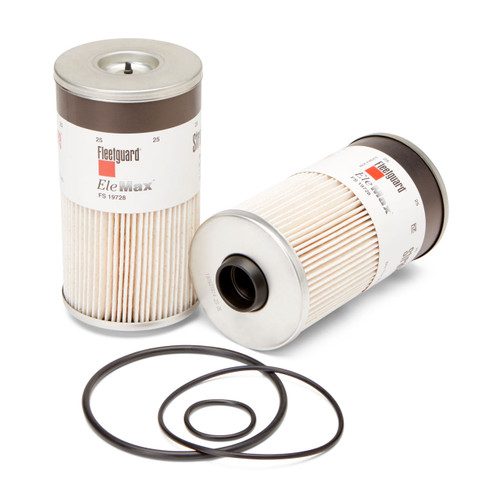 Fleetguard FS19728 EleMax™ Fuel/Water Separator Filter, 25 Micron, Each