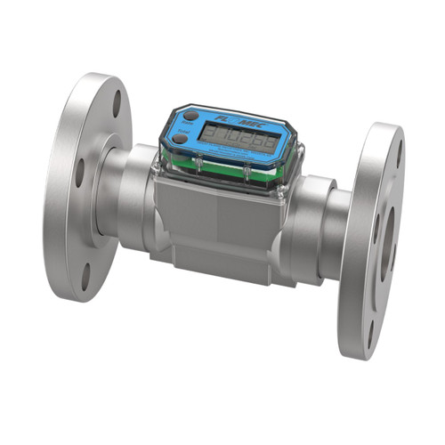GPI G2 Series 2 in. ANSI Flange Industrial Stainless Steel Meter - Gallons