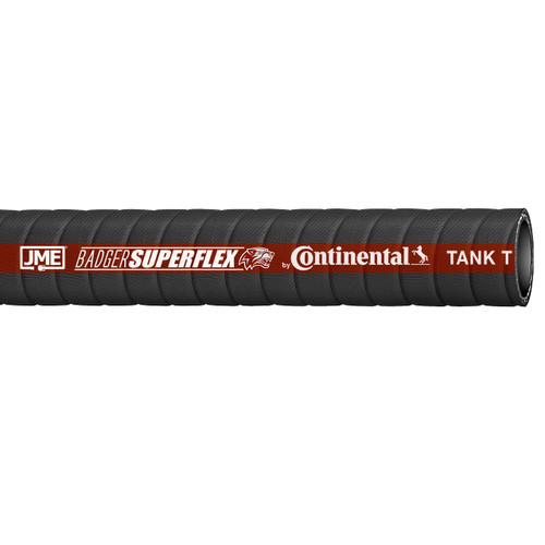 BadgerFlex SuperFlex 3 in. Petroleum Transfer Hose, 150 PSI - Hose Only