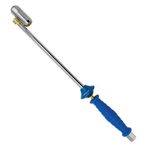 LockNFlate Locking Dual Wheel Air Chuck 15.5 in. L Fixed Head